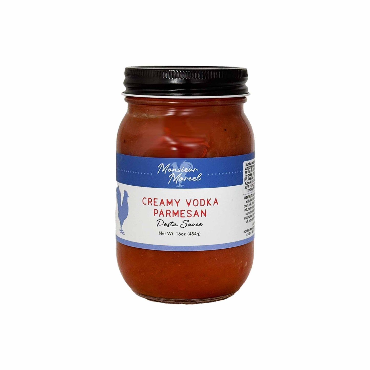 MONSIEUR MARCEL CREAMY VODKA PARMESAN SAUCE 16oz