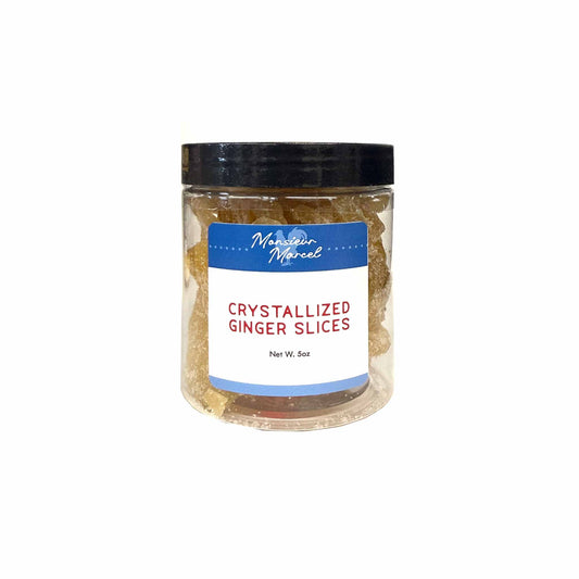 MONSIEUR MARCEL CRYSTALLIZED GINGER 5oz