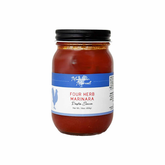 MONSIEUR MARCEL FOUR HERB MARINARA SAUCE 16oz