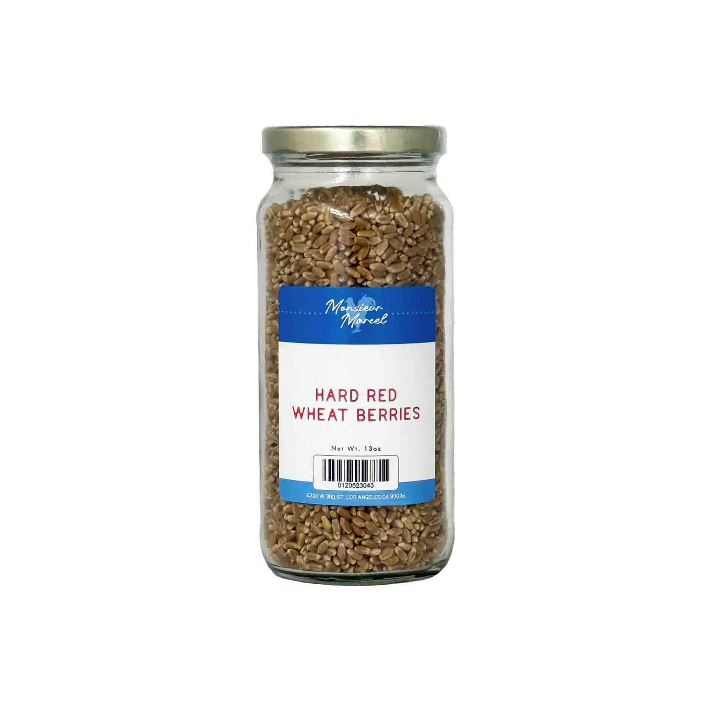 MONSIEUR MARCEL HARD RED WHEAT BERRIES 13oz