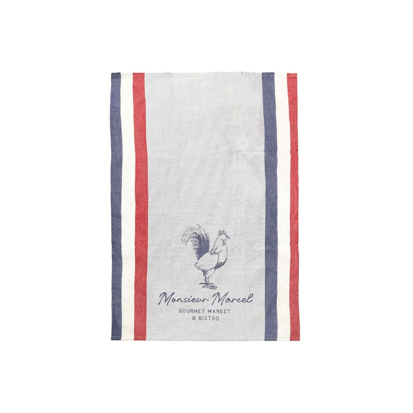 MONSIEUR MARCEL KITCHEN TOWEL - BLUE/WHITE/RED