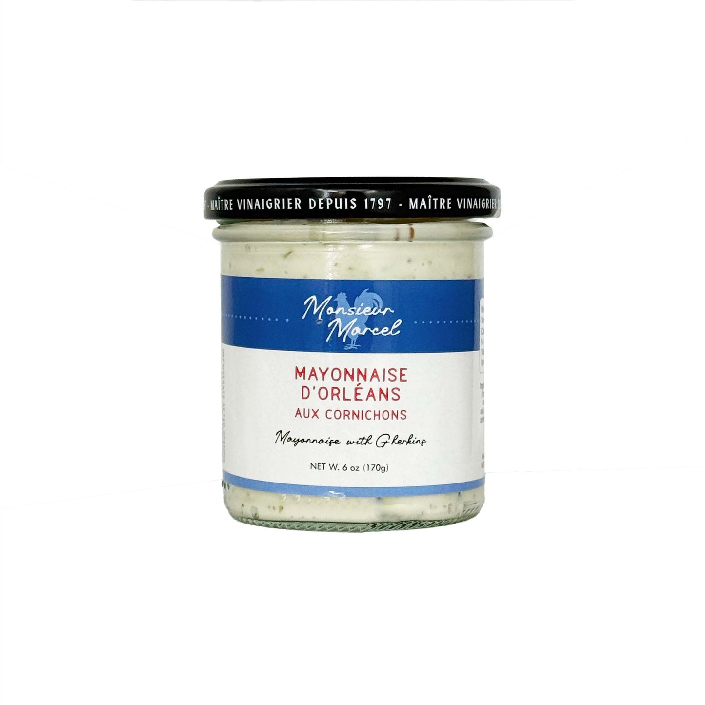 MONSIEUR MARCEL MAYONNAISE WITH GHERKINS 170g