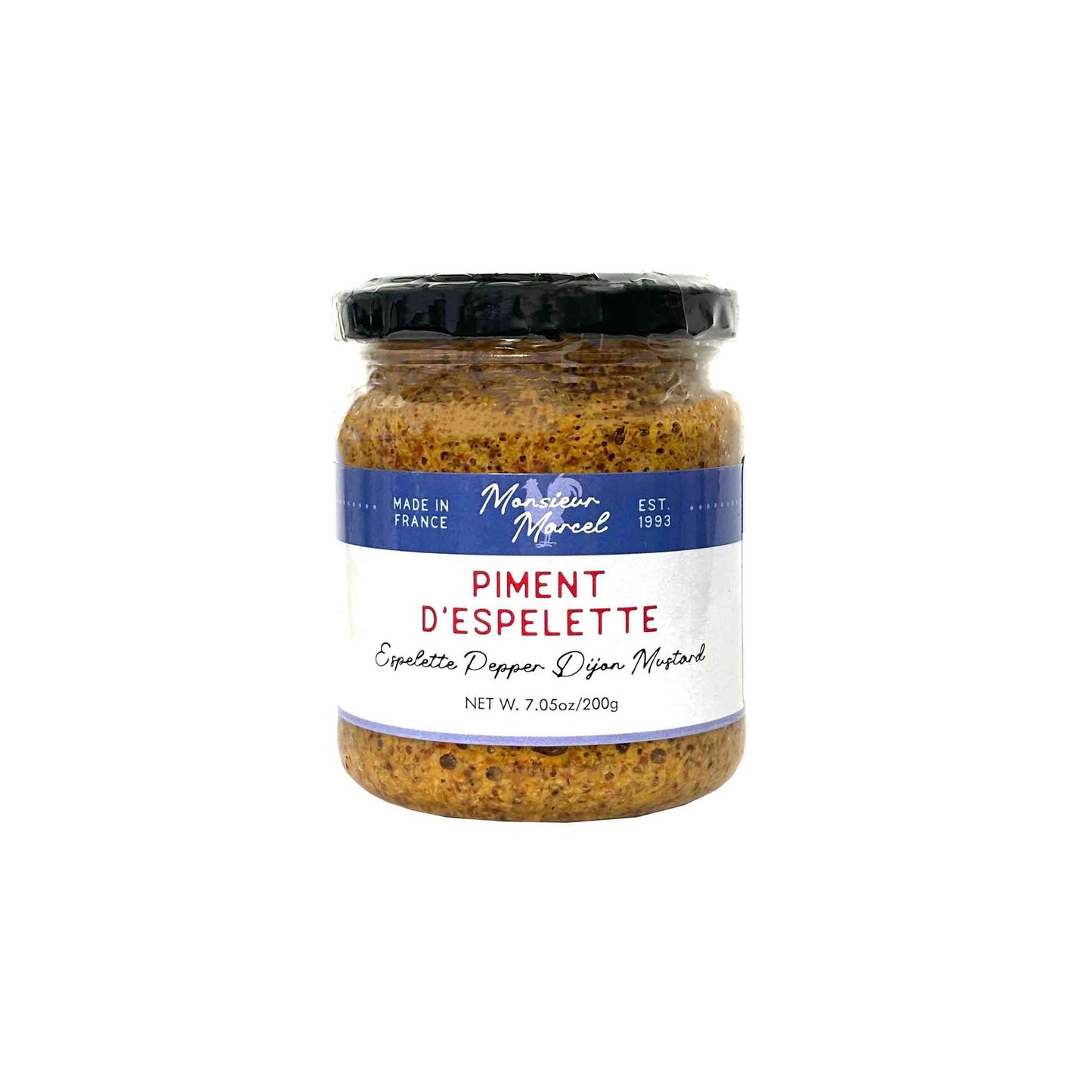 MONSIEUR MARCEL PIMENT D'ESPELETTE DIJON MUSTARD 200g