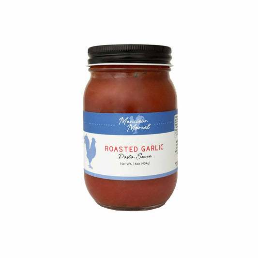 MONSIEUR MARCEL ROASTED GARLIC PASTA SAUCE 16oz