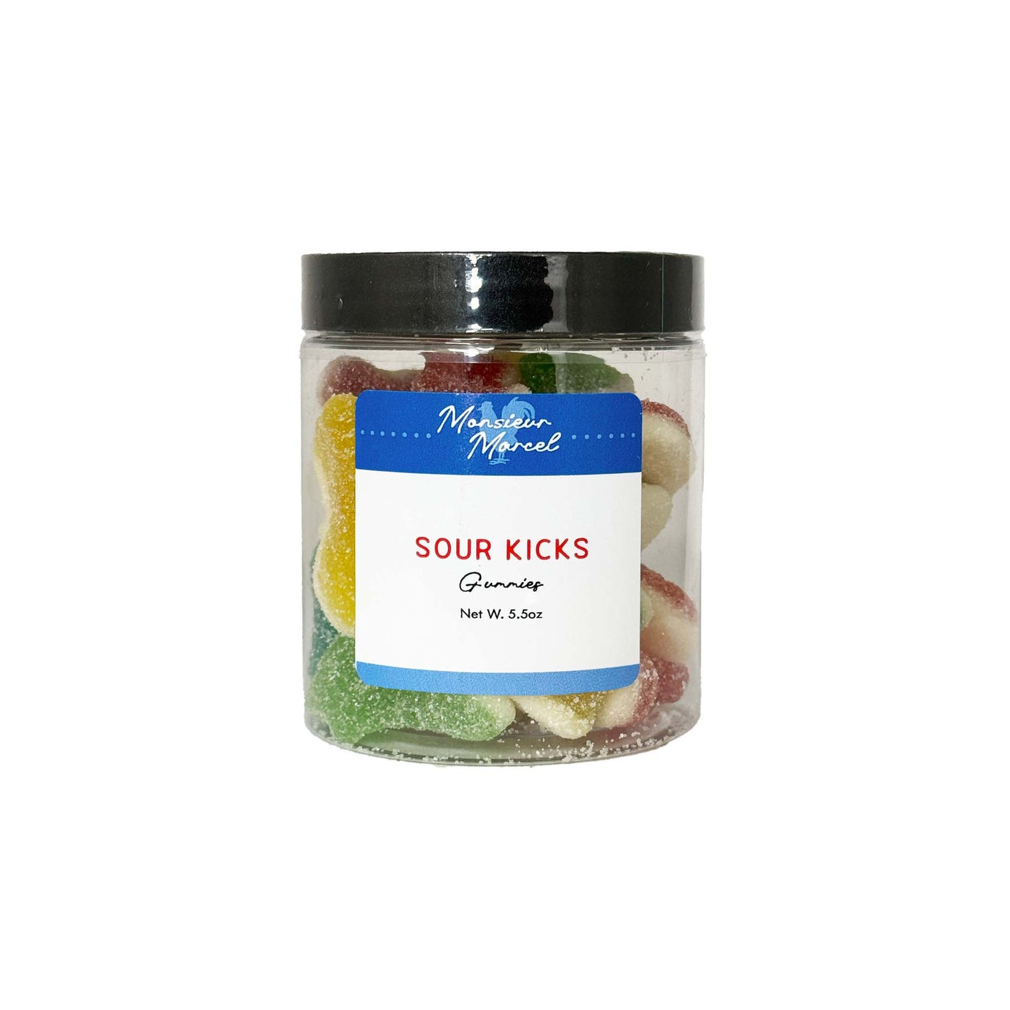 MONSIEUR MARCEL SOUR GUMMY KICKS 5.5oz