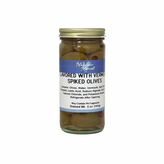 MONSIEUR MARCEL SPIKED OLIVE VERMOUTH 5oz