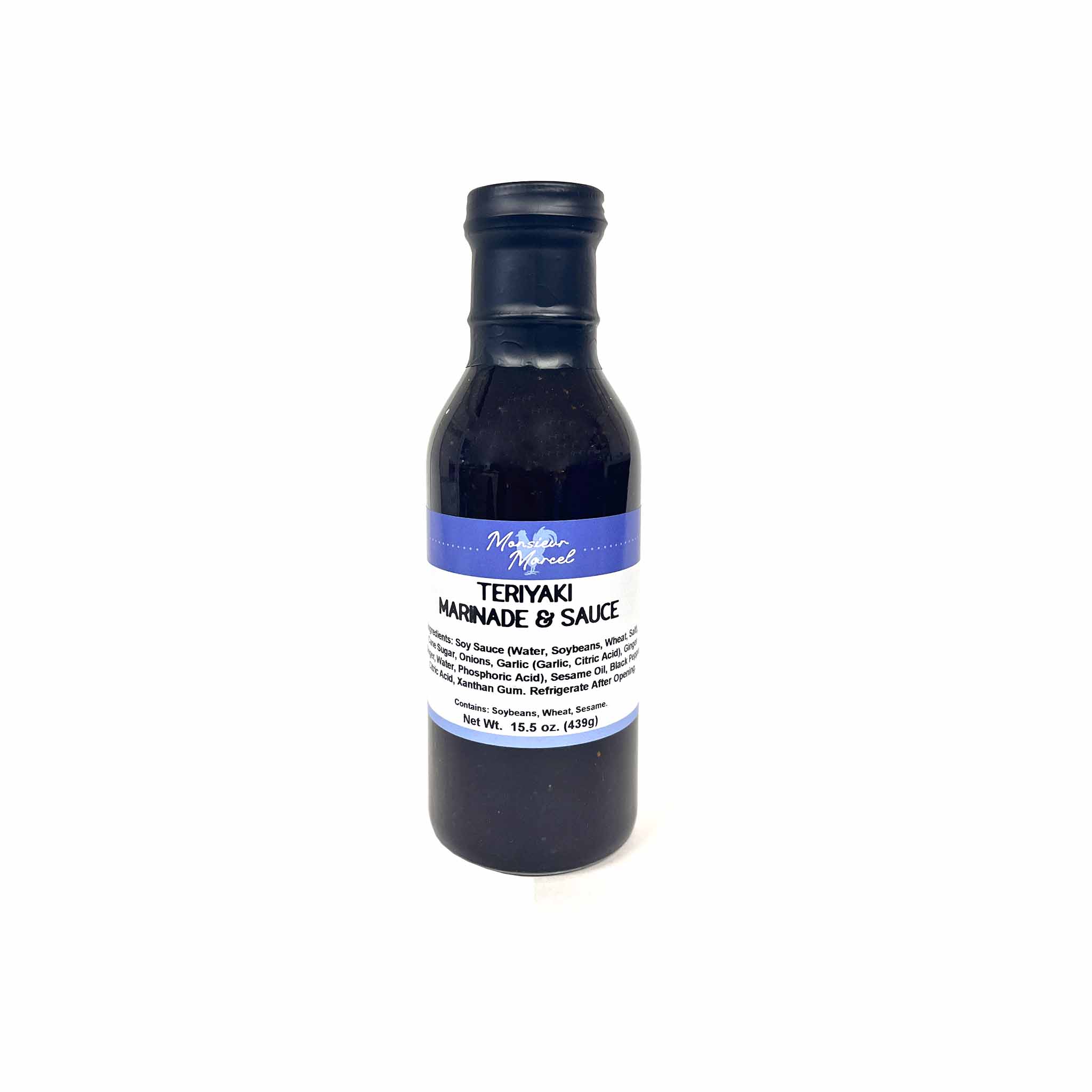 MONSIEUR MARCEL TERIYAKI MARINADE & SAUCE 15.5oz – monsieur marcel