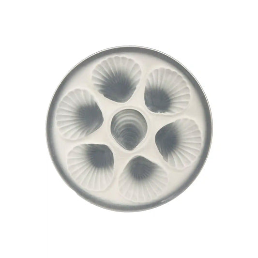 MONSIEUR MARCEL VINTAGE OYSTER PLATE - GREY