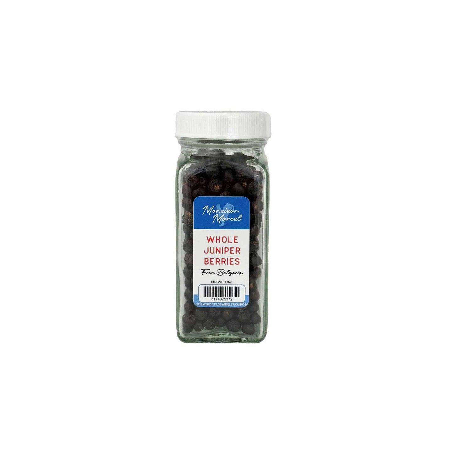 MONSIEUR MARCEL WHOLE JUNIPER BERRIES 1.3oz