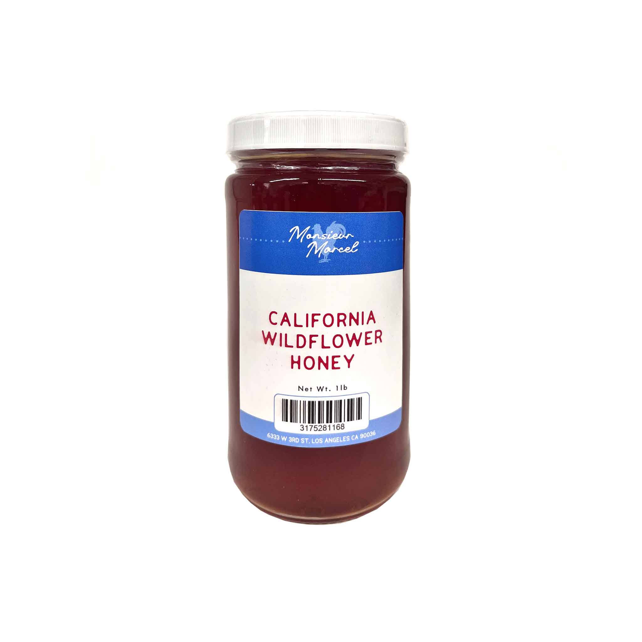 MONSIEUR MARCEL CALIFORNIA WILD FLOWER HONEY 1lb – monsieur marcel