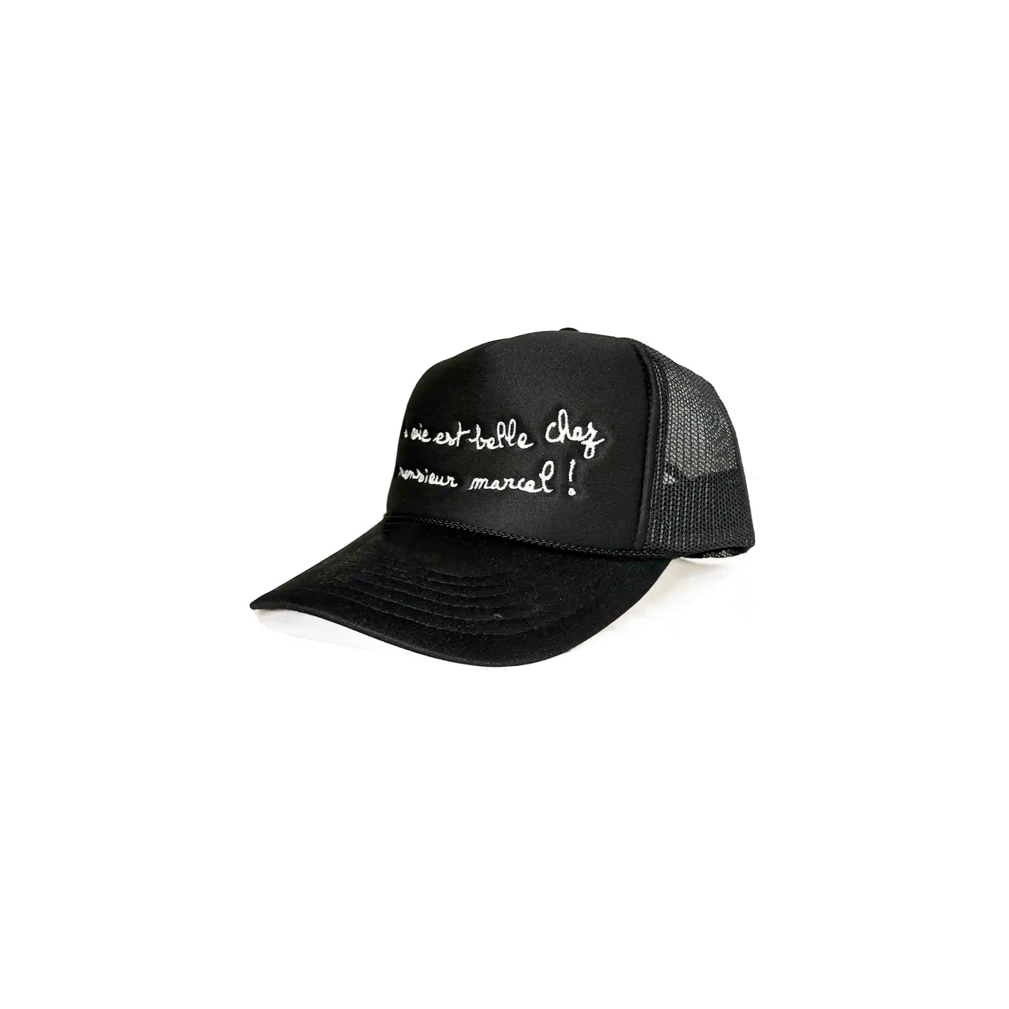 MONSIEUR MARCEL "LA VIE EST BELLE…" TRUCKER HAT
