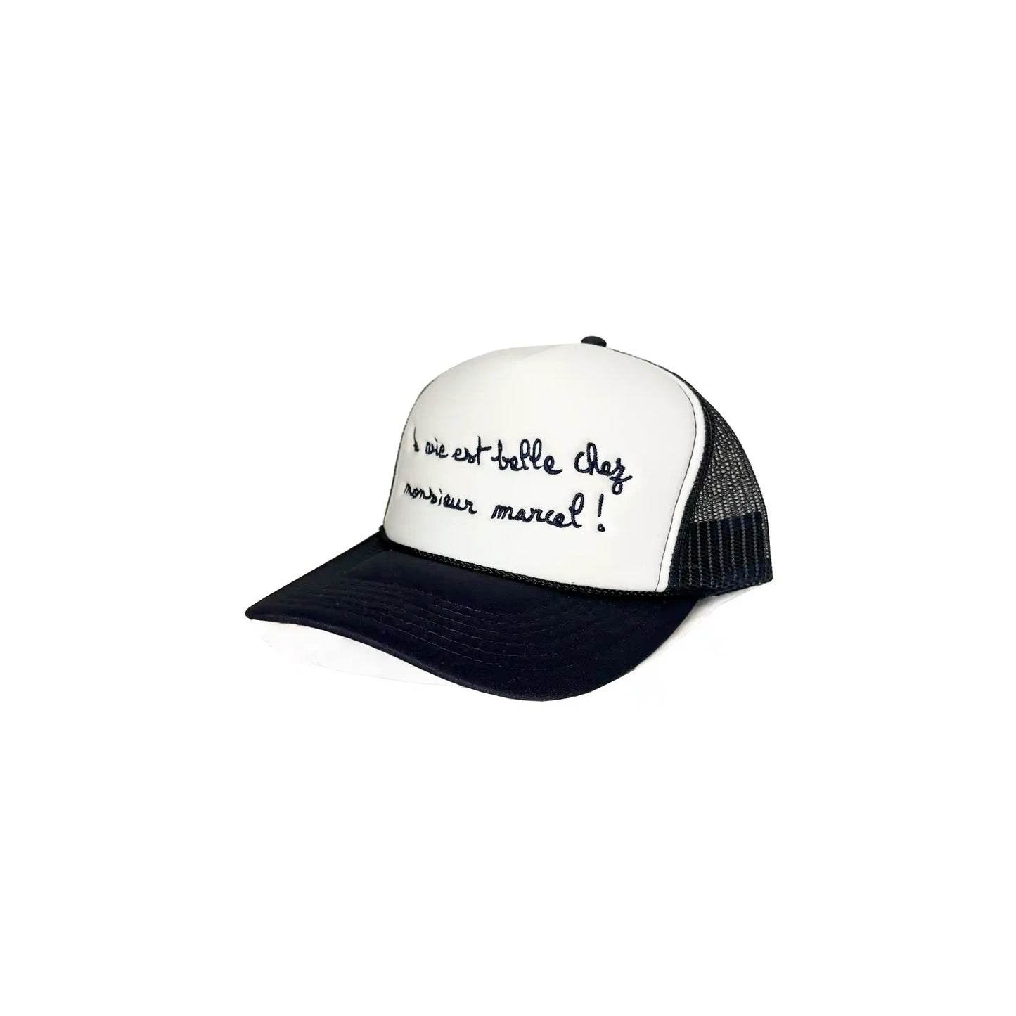 MONSIEUR MARCEL "LA VIE EST BELLE…" TRUCKER HAT