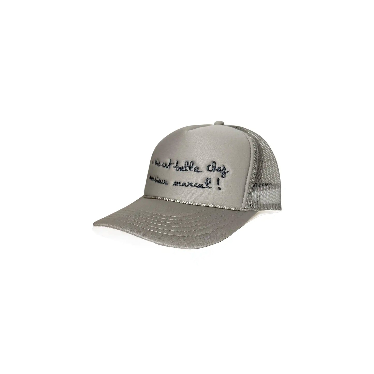 MONSIEUR MARCEL "LA VIE EST BELLE…" TRUCKER HAT