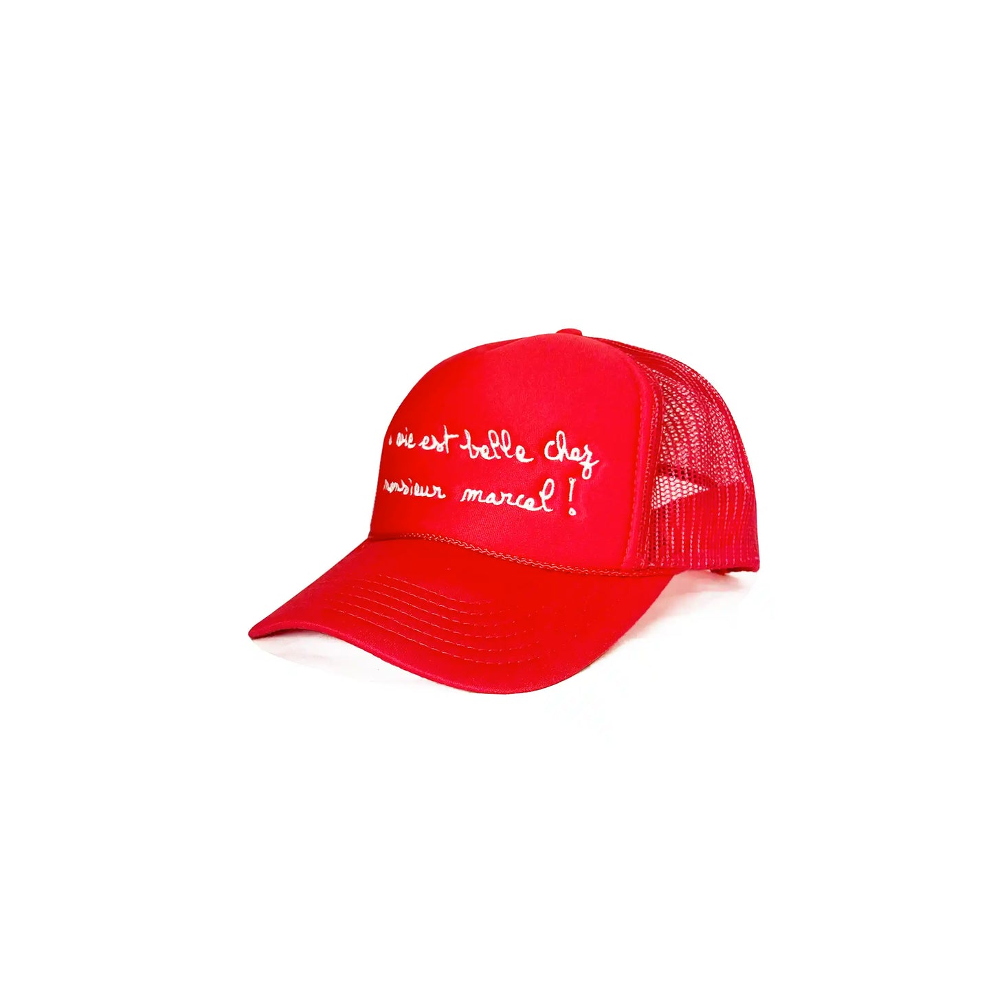 MONSIEUR MARCEL "LA VIE EST BELLE…" TRUCKER HAT