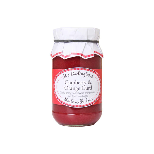 MRS DARLINGTON'S CRANBERRY & ORANGE CURD 320g