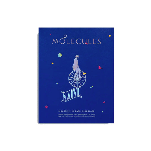 NAIVE MOLECULES 75% DARK CHOCOLATE 57g