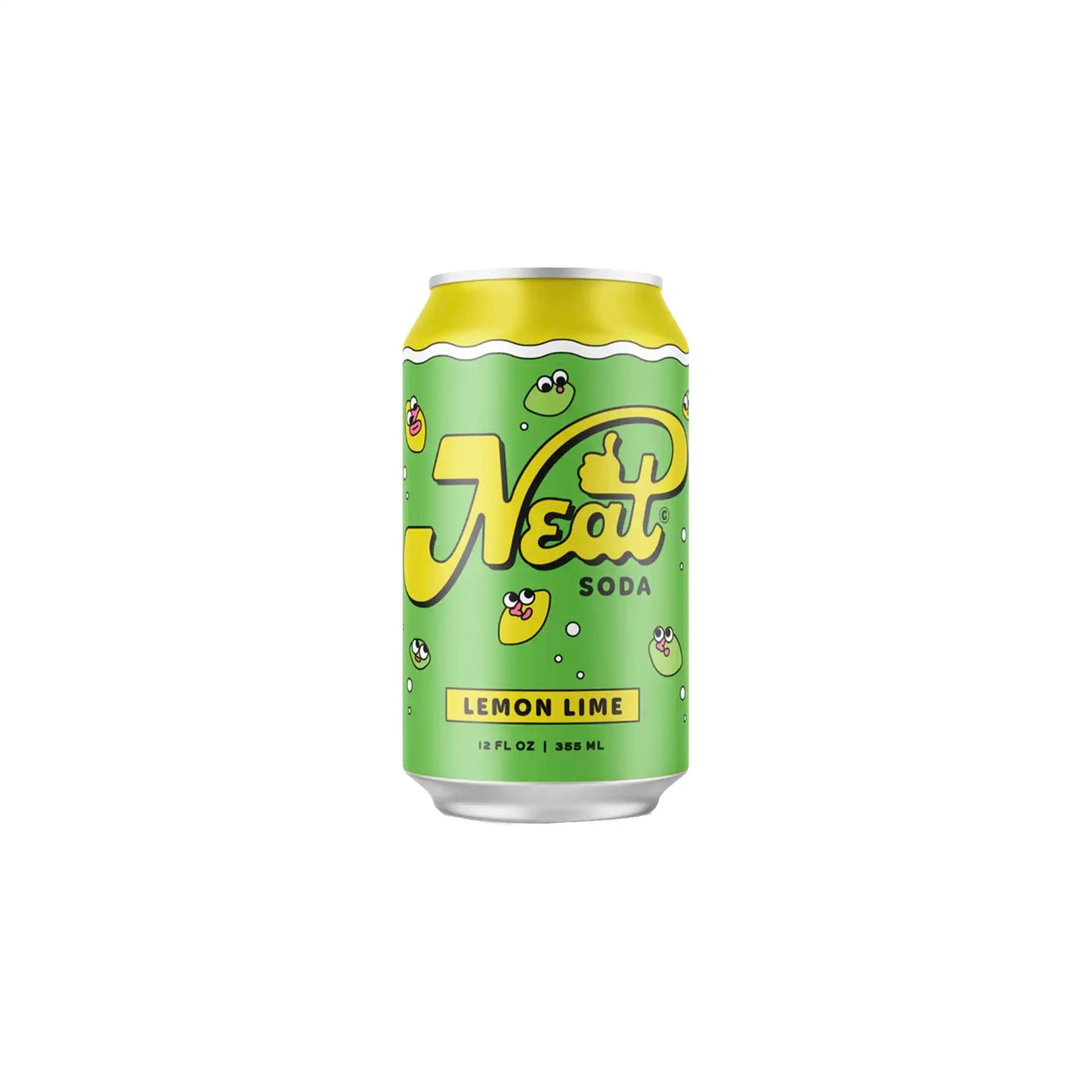 NEAT SODA LEMON LIME 12oz