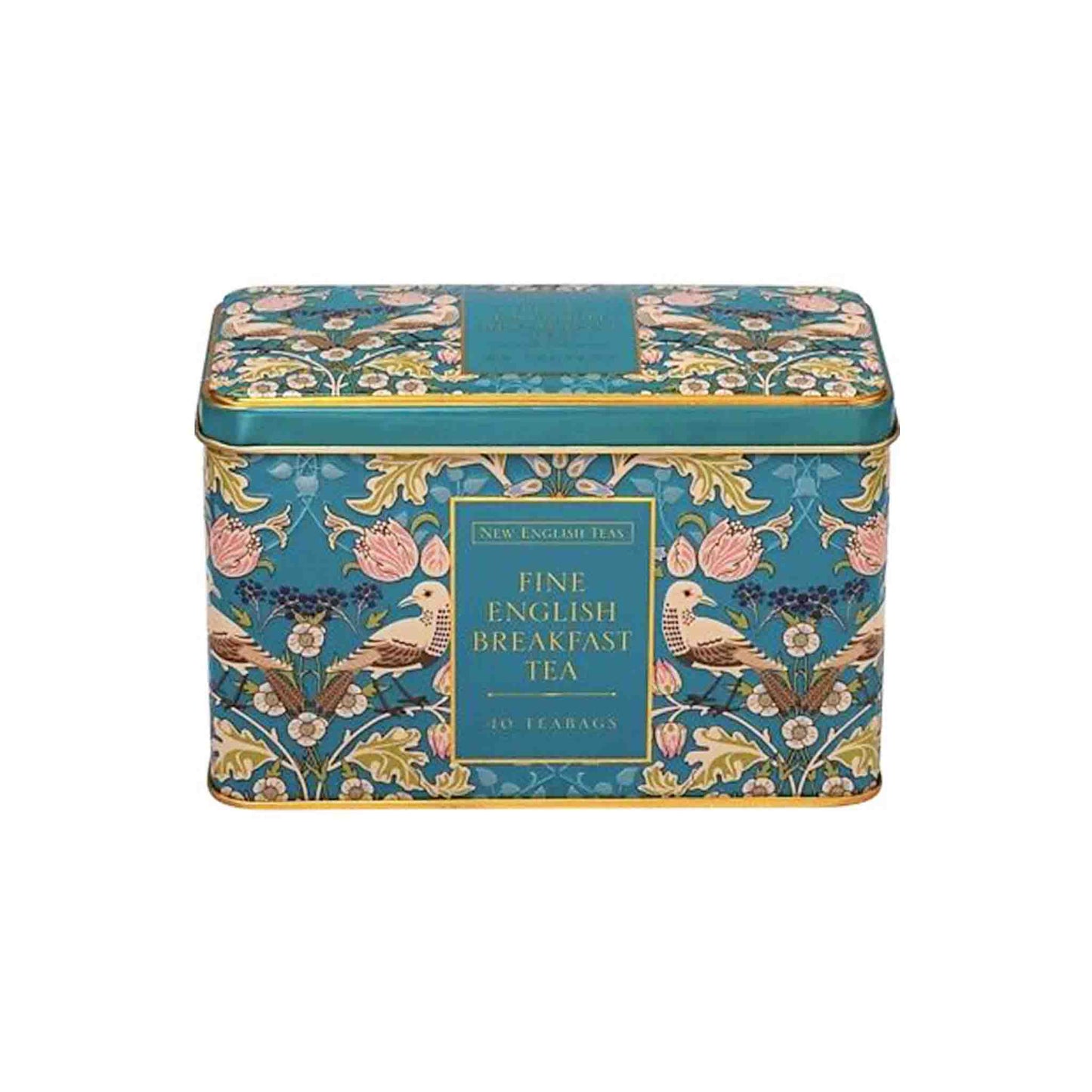 NEW ENGLISH TEAS FINE ENGLISH BREAKFAST TEA TEABAGS 40ct