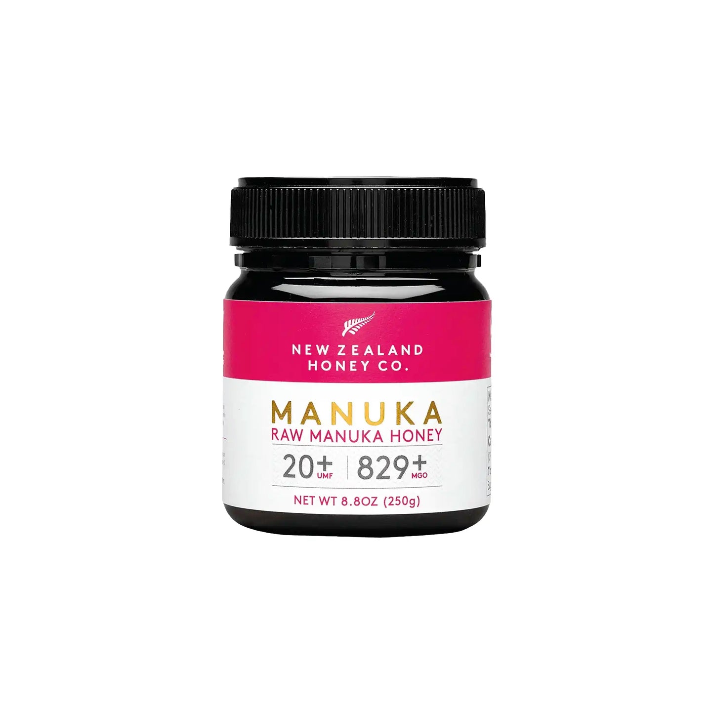 NEW ZEALAND HONEY CO. RAW MANUKA HONEY UMF 20+ 250g