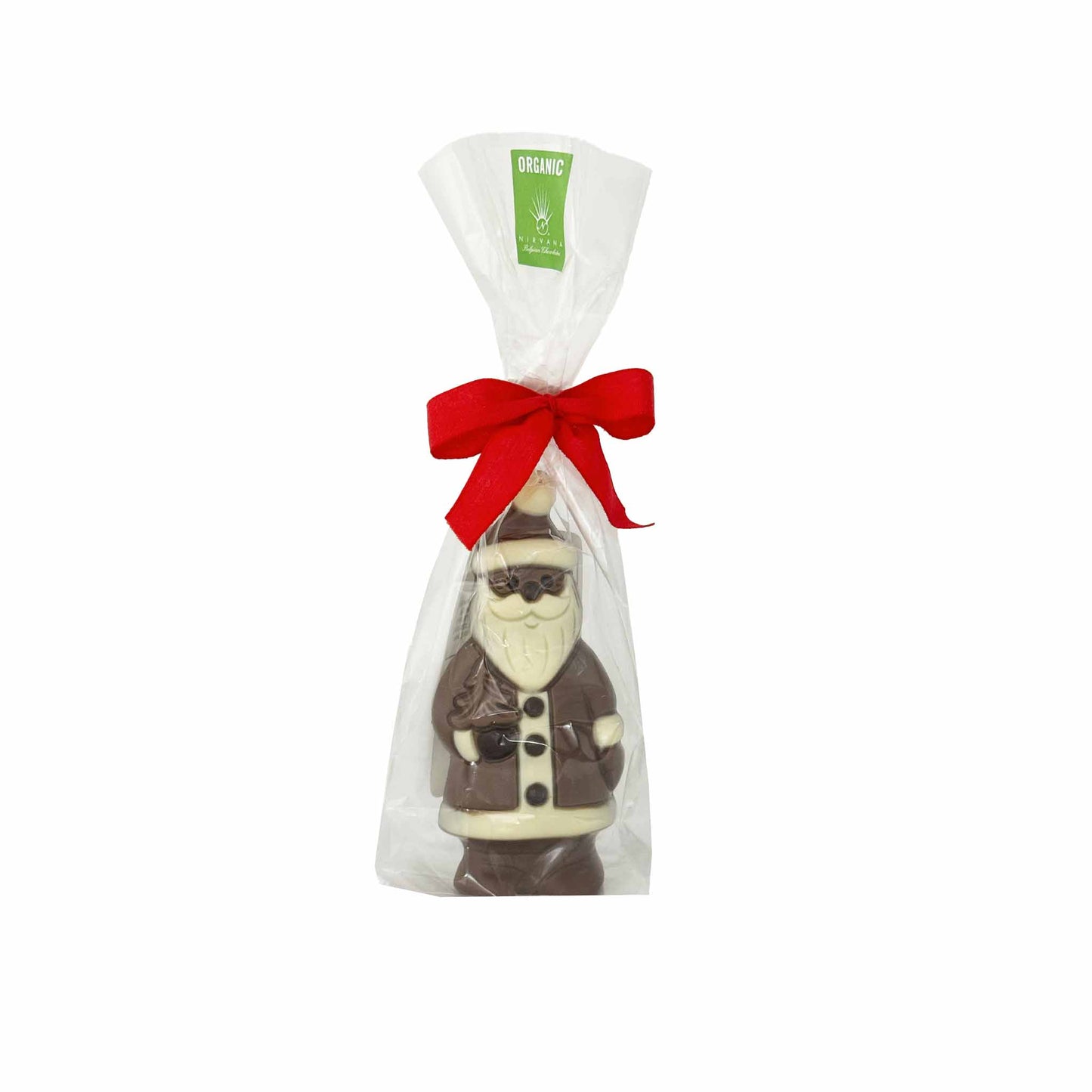 NIRVANA ORGANIC CHOCOLATE SANTA WITH CHRISTMAS TREE 2.1oz