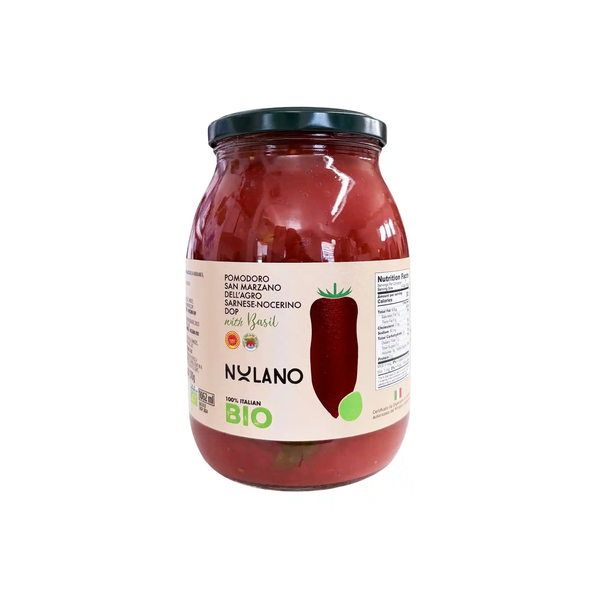 NOLANO TOMATOES SAN MARZANO DELL'ARGO SARNESE-NOCERINO DOP 570g