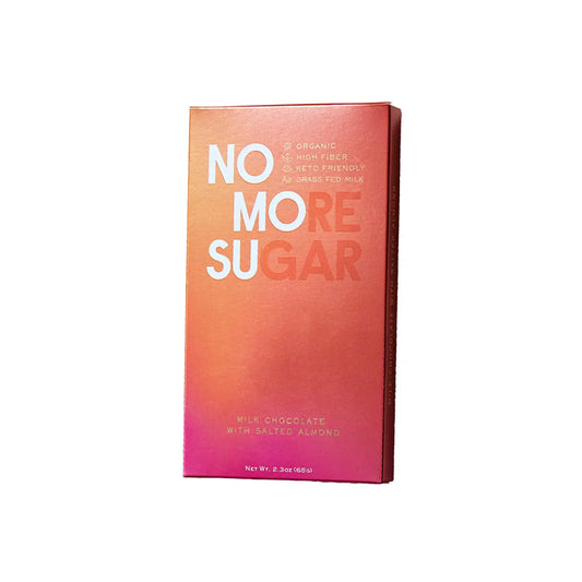 NOMOSU MILK CHOCOLATE WITH SALTED ALMOND 65g