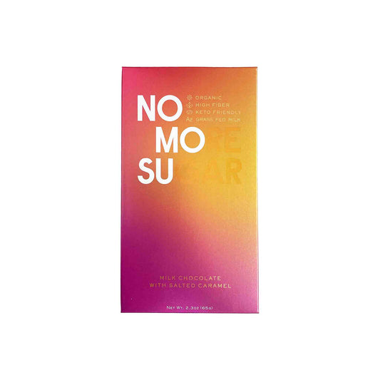 NOMOSU MILK CHOCOLATE WITH SALTED CARAMEL 65g