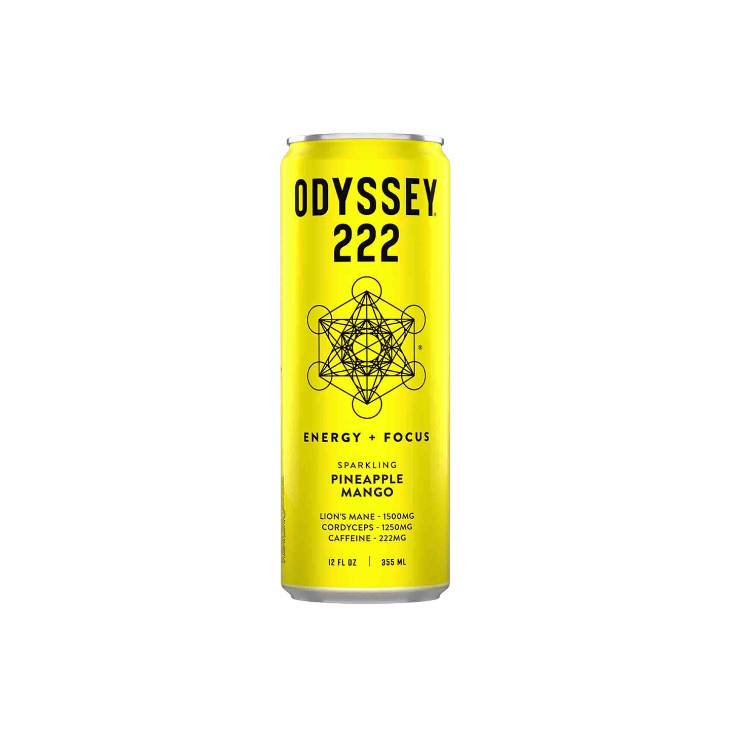 ODYSSEY 222 SPARKLING PINEAPPLE MANGO 12oz
