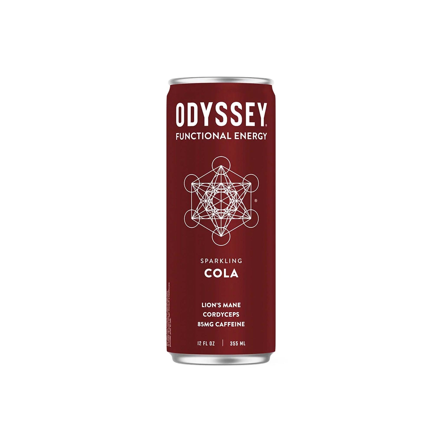 ODYSSEY FUNCTIONAL ENERGY SPARKLING COLA 12oz