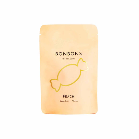 OH MY GUM! SUGARFREE PEACH BONBONS 32g