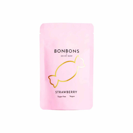OH MY GUM! SUGARFREE STRAWBERRY BONBONS 32g
