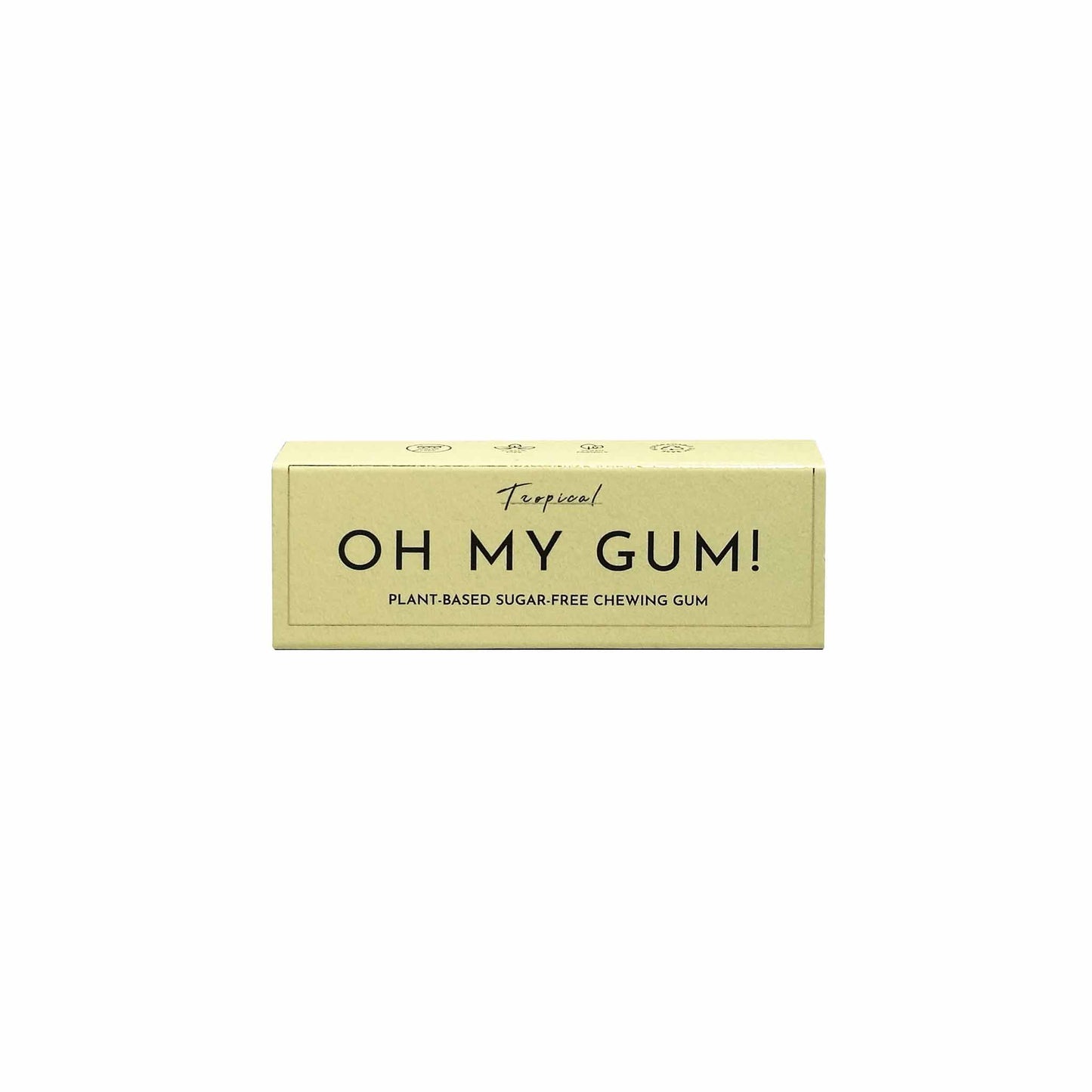 OH MY GUM! SUGARFREE TROPICAL GUM 19g