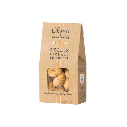 OKINA FROMAGE DE BREBIS BISCUITS 80g