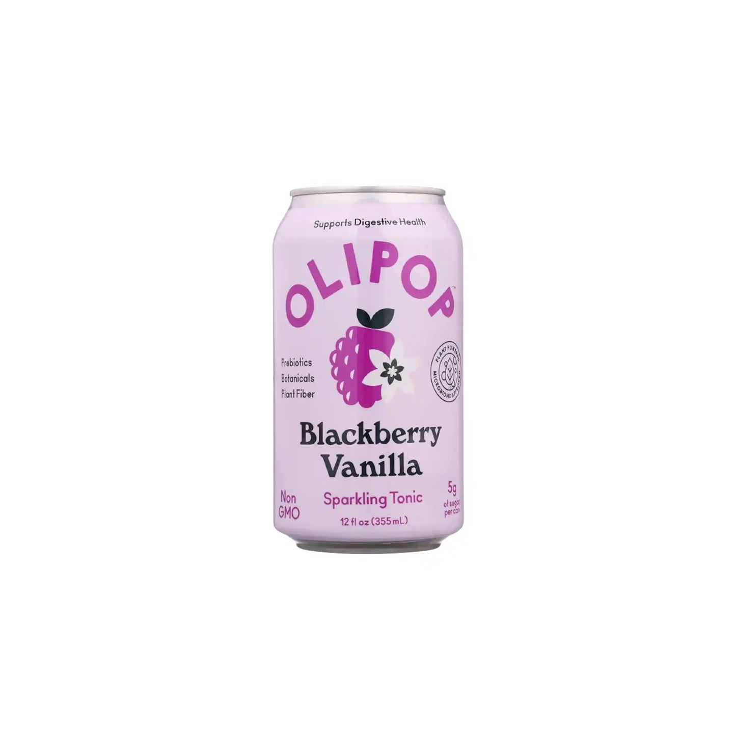 OLIPOP BLACKBERRY VANILLA 12oz