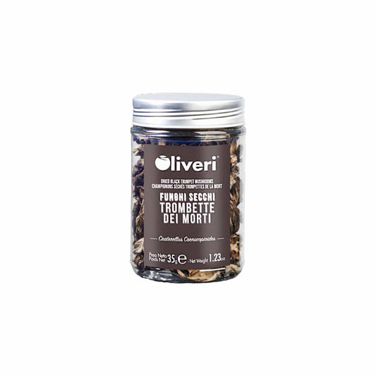 OLIVERI DRIED BLACK TRUMPET MUSHROOMS 35g