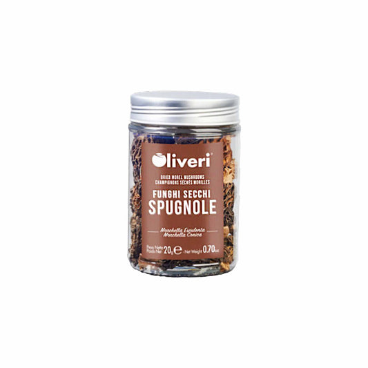 OLIVERI DRIED MOREL MUSHROOMS 20g