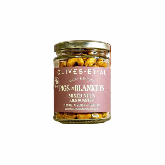 OLIVES ET AL PIGS IN BLANKETS MIXED NUTS 150g