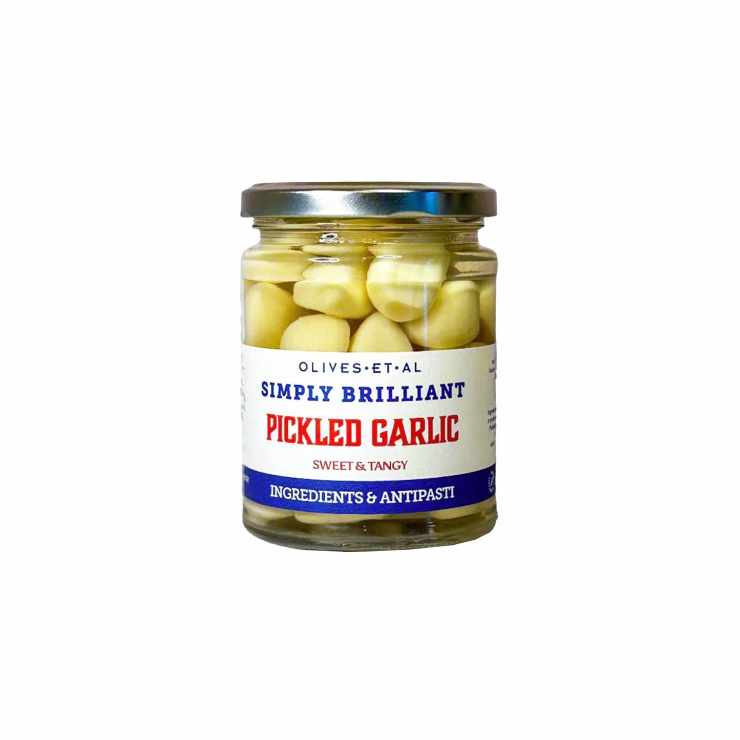 OLIVES ET AL SWEET PICKLED GARLIC 290g