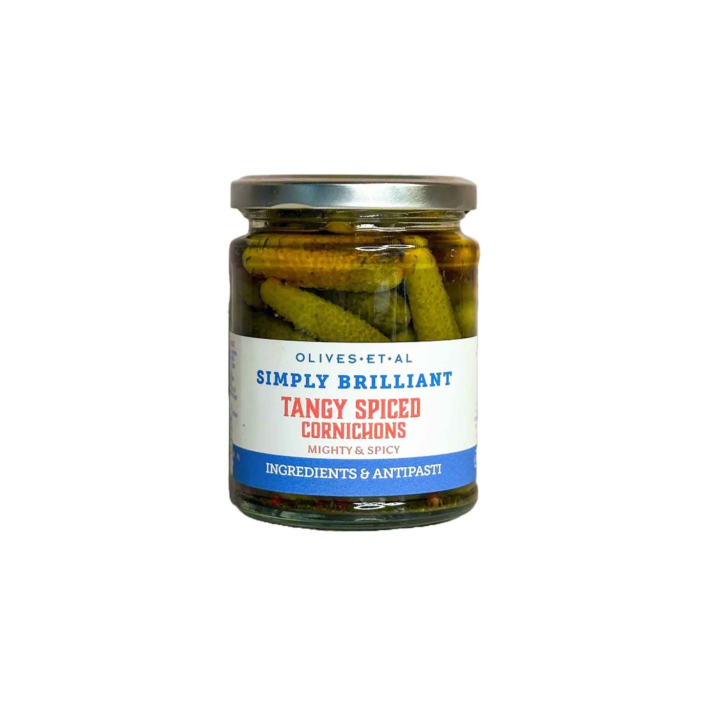 OLIVES ET AL TANGY SPICED CORNICHONS 260g