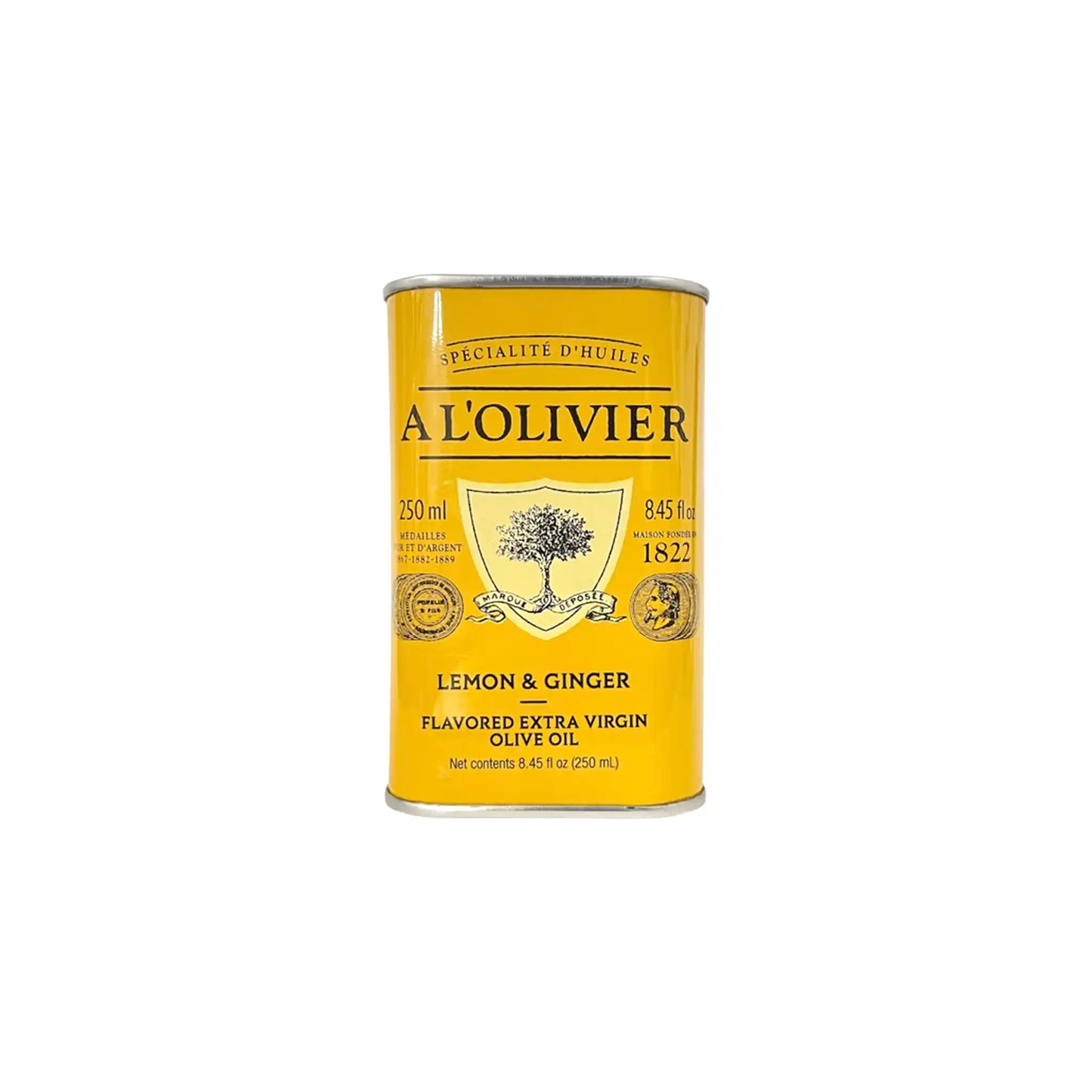 OLIVIER LEMON&GINGER EXTRA VIRGIN OLIVE OIL 8.45oz