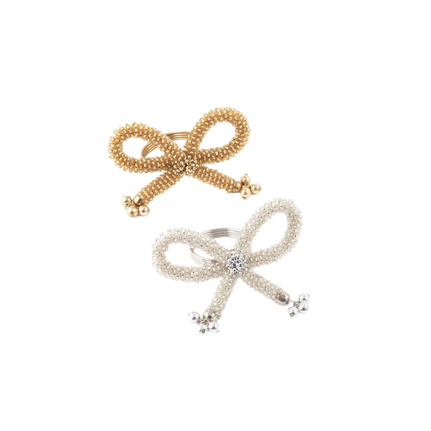 ONE HUNDRED 80 DEGREES BOW NAPKIN RING ASSORTED