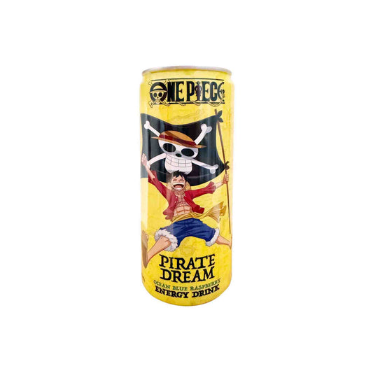 ONE PIECE PIRATE DREAM BLUE RASPBERRY ENERGY DRINK 12oz