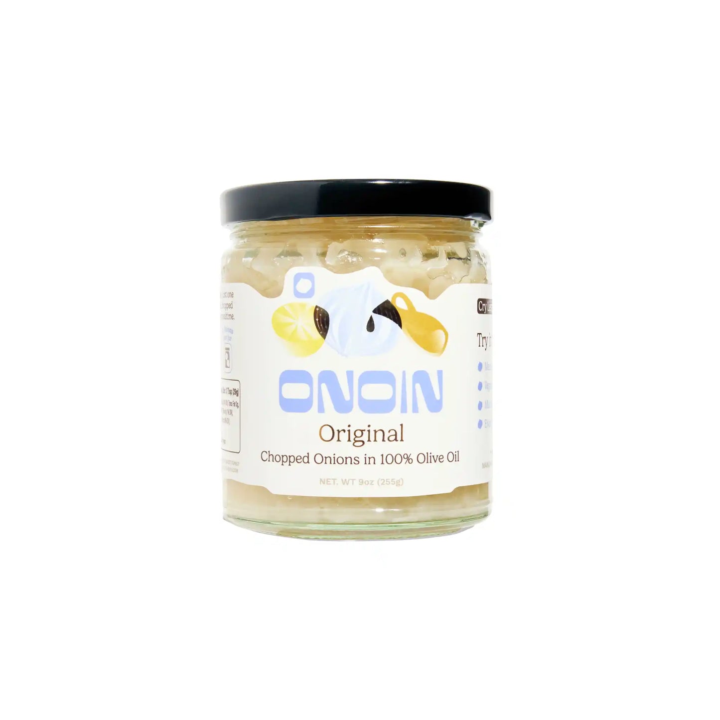 ONOIN ORIGINAL CHOPPED ONIONS IN OLIVE OIL 255g