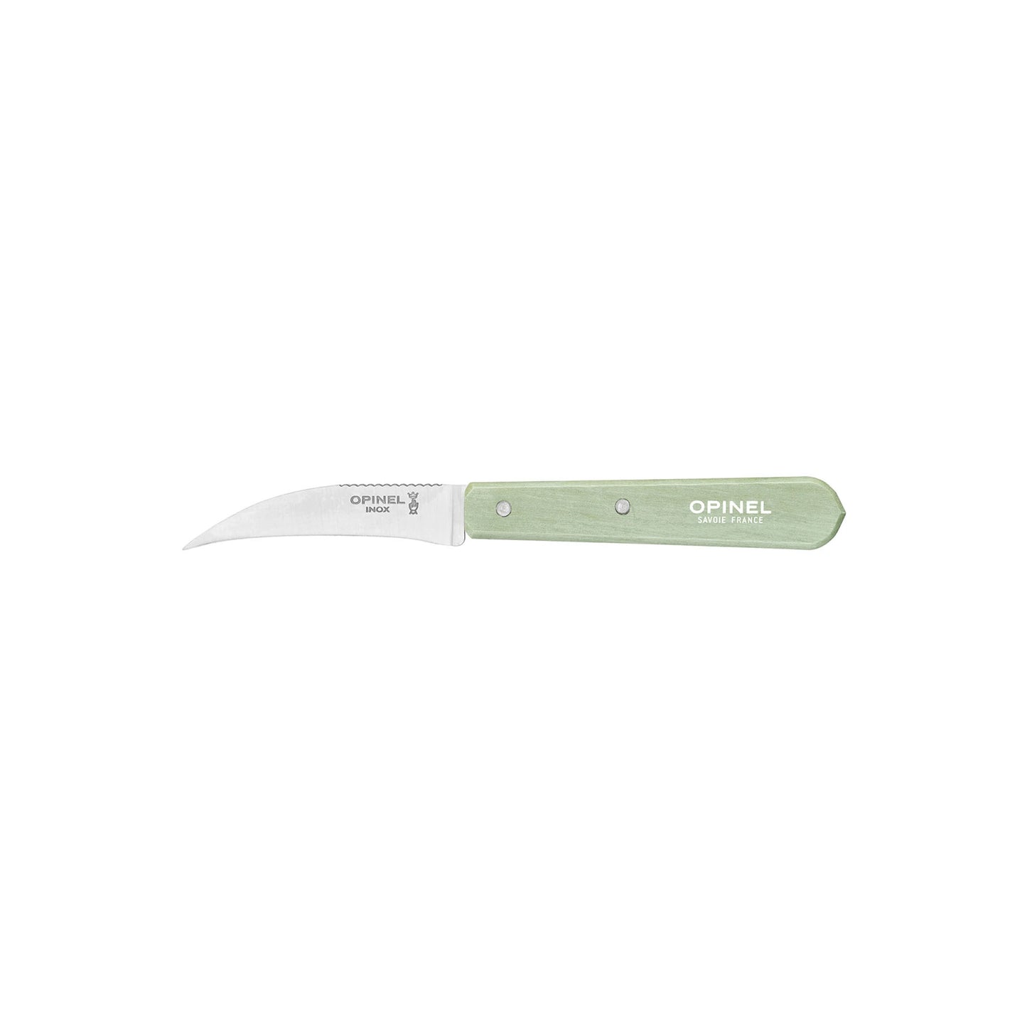 OPINEL NO. 114 VEGETABLE KNIFE - SAGE GREEN