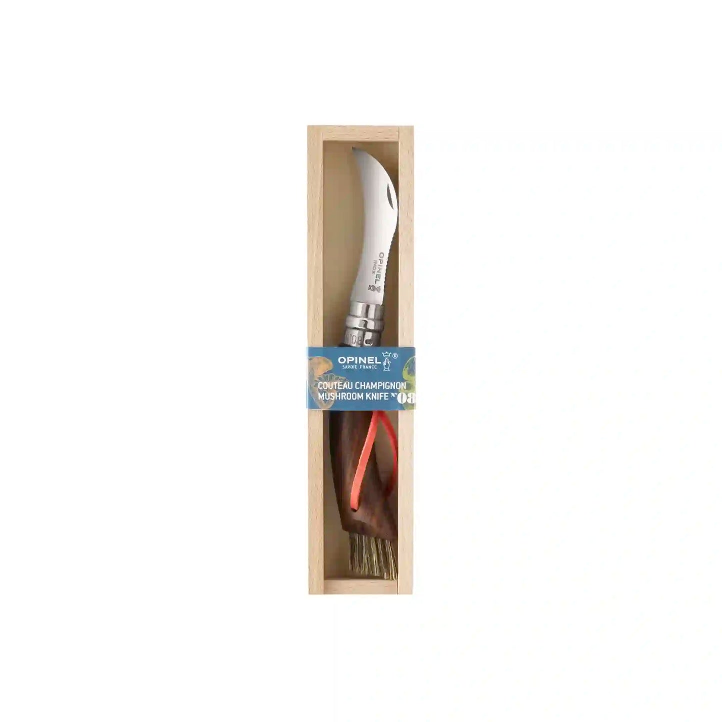OPINEL NO.8 MUSHROOM KNIFE - BLACK WALNUT
