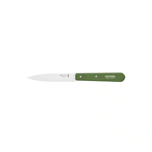 OPINEL NO 112 PARING KNIFE - DARK GREEN