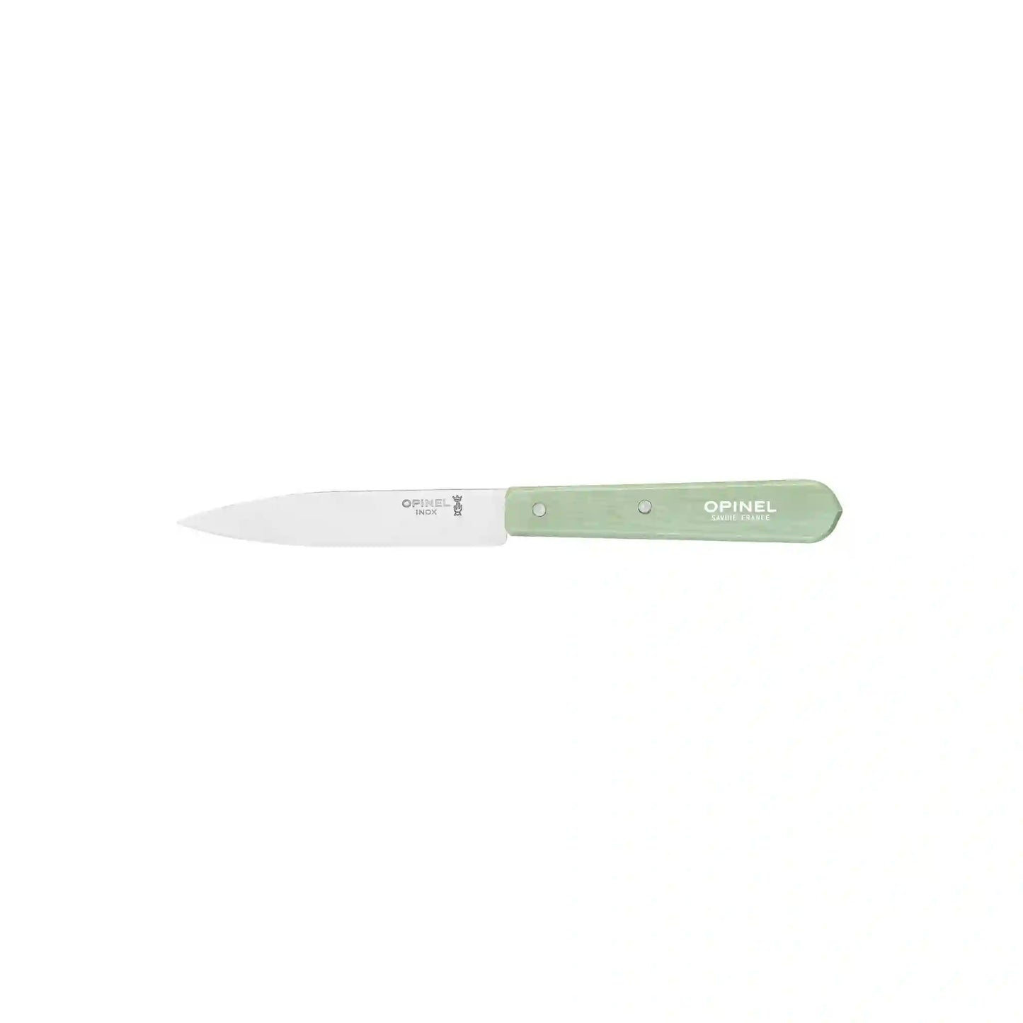 OPINEL NO 112 PARING KNIFE - SAGE GREEN