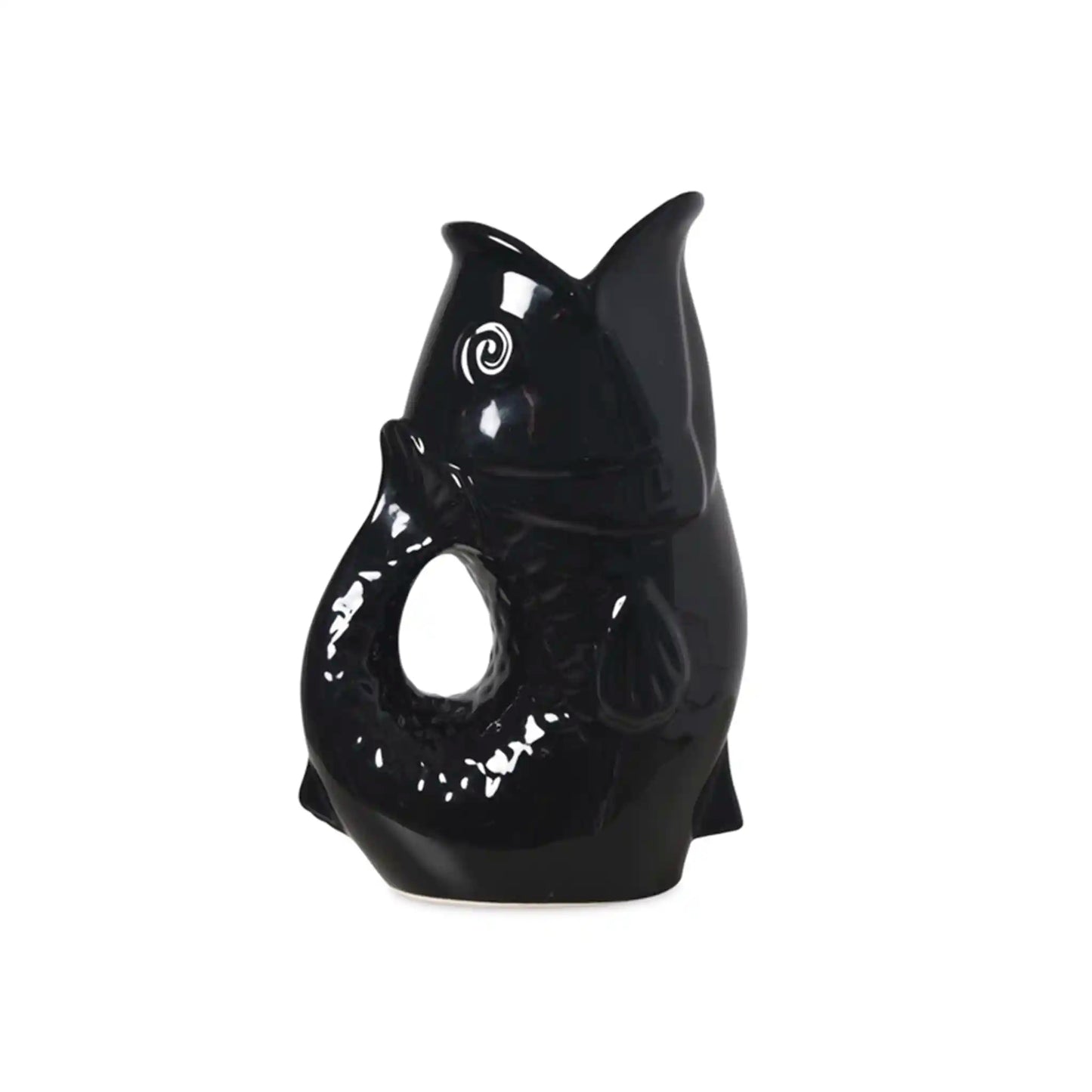 OPJET PARIS FISH SHAPED PITCHER - BLACK