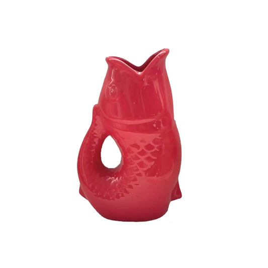 OPJET PARIS FISH SHAPED PITCHER - RED