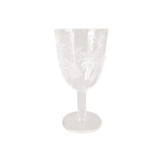 OPJET PARIS MAURICETTE GLASS GOBLET - CLEAR